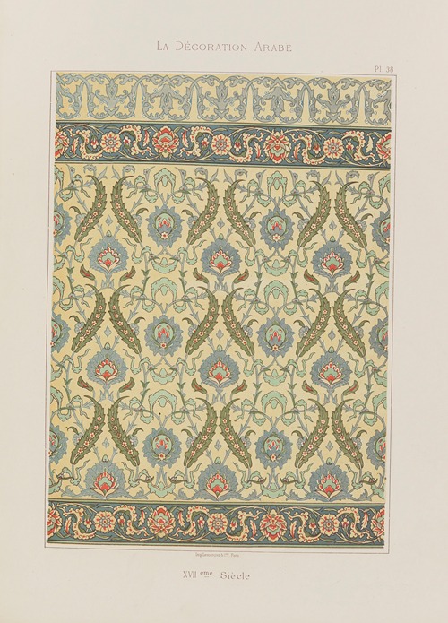 La Décoration arabe Pl.31