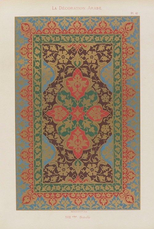 La Décoration arabe Pl.34