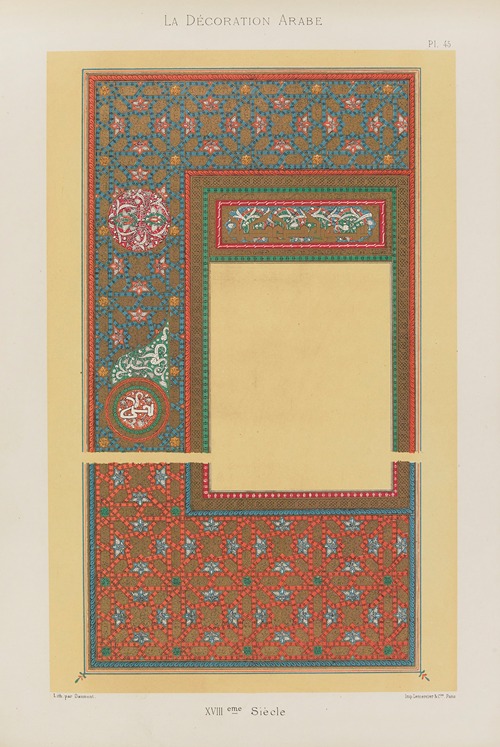 La Décoration arabe Pl.37