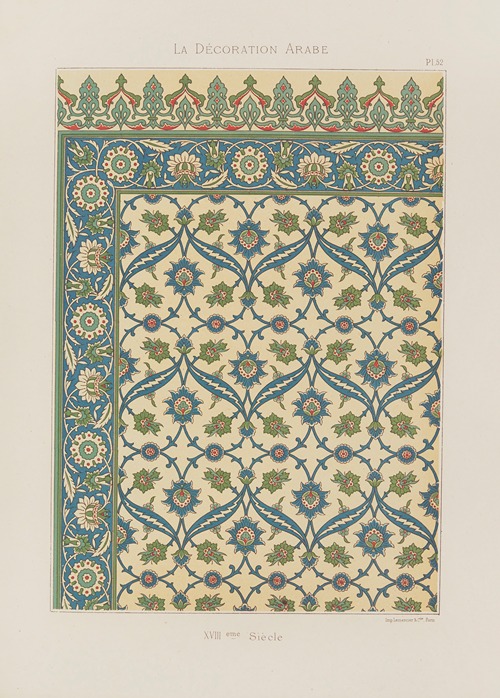 La Décoration arabe Pl.44