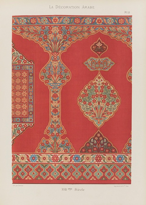 La Décoration arabe Pl.45
