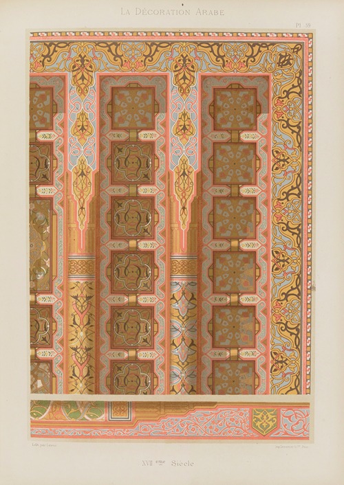 La Décoration arabe Pl.50