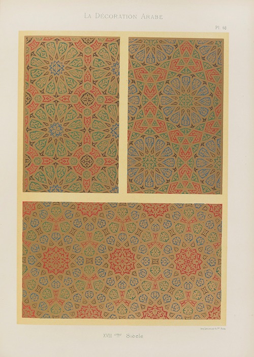 La Décoration arabe Pl.58