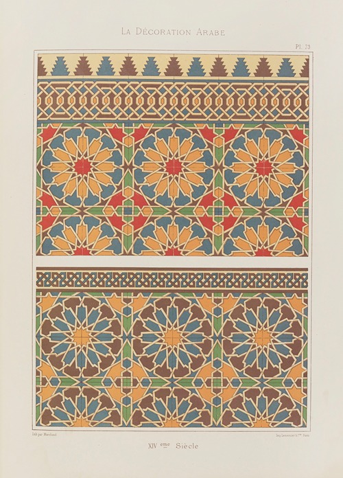 La Décoration arabe Pl.62