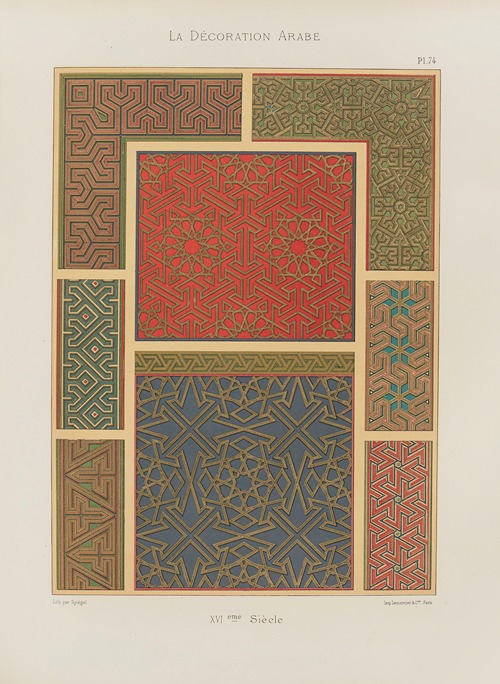 La Décoration arabe Pl.63
