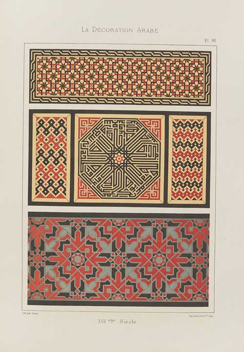La Décoration arabe Pl.69