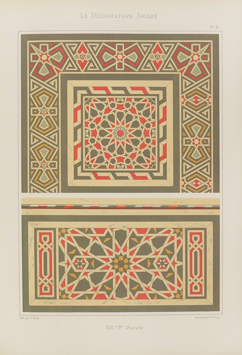 La Décoration arabe Pl.70