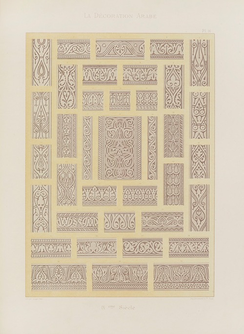 La Décoration arabe Pl.78