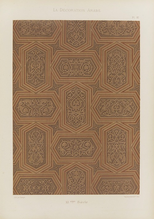 La Décoration arabe Pl.79
