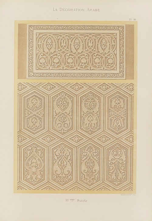 La Décoration arabe Pl.81