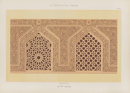 La Décoration arabe Pl.84