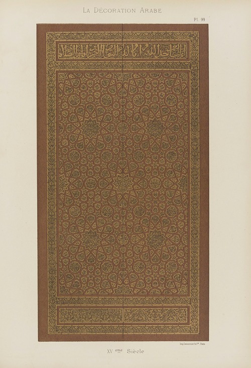 La Décoration arabe Pl.86