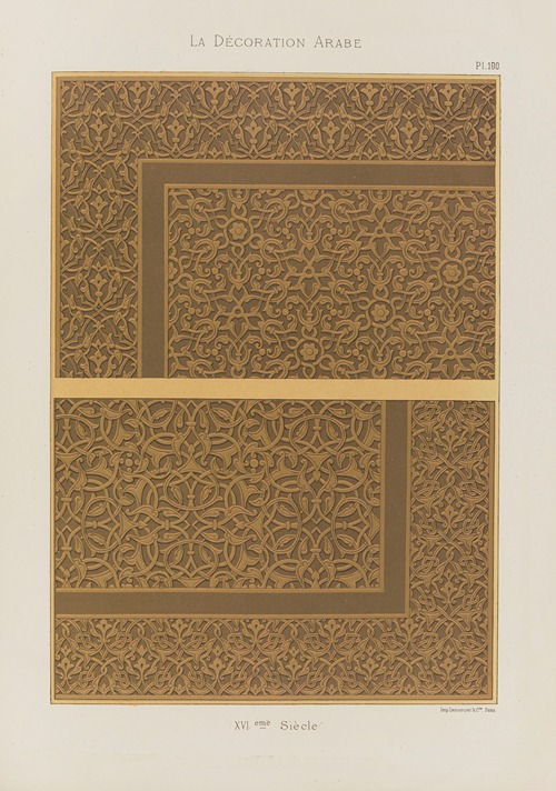 La Décoration arabe Pl.87