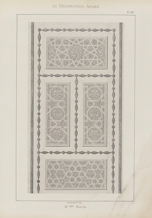 La Décoration arabe Pl.90