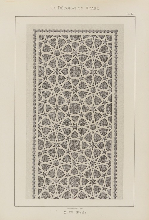 La Décoration arabe Pl.91
