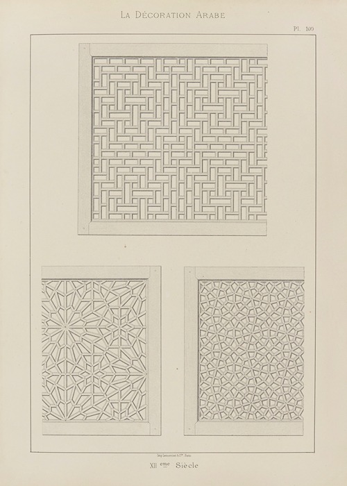 La Décoration arabe Pl.96