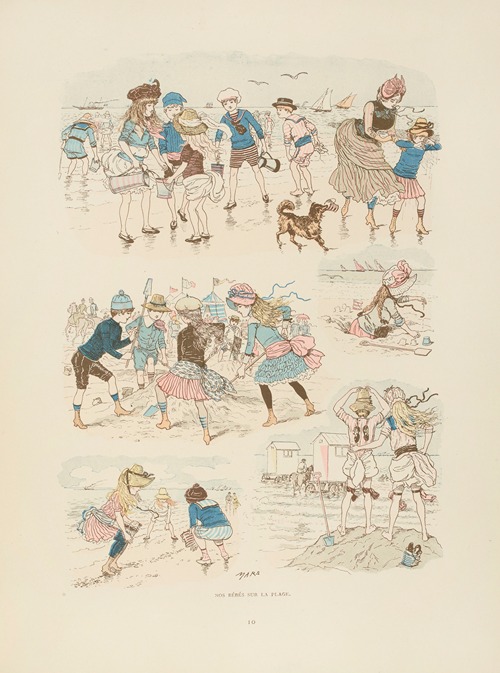 Aux bains de mer d’Ostende Pl.10
