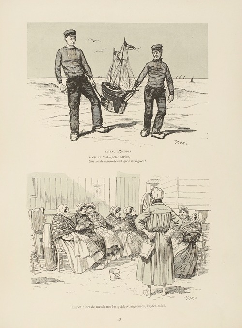 Aux bains de mer d’Ostende Pl.13