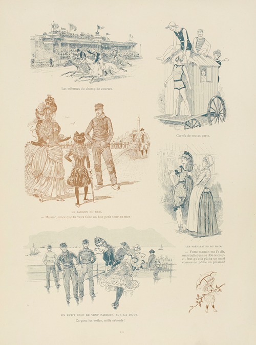 Aux bains de mer d’Ostende Pl.16