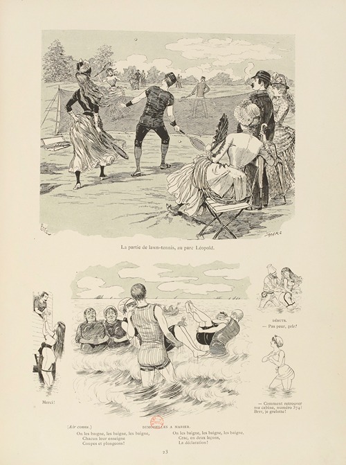 Aux bains de mer d’Ostende Pl.23