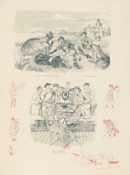 Aux bains de mer d’Ostende Pl.32