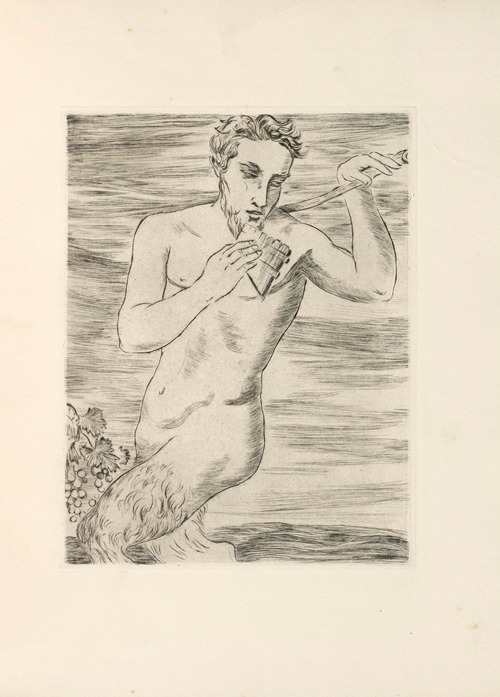Le centaure suivi de la Bacchante Pl.05