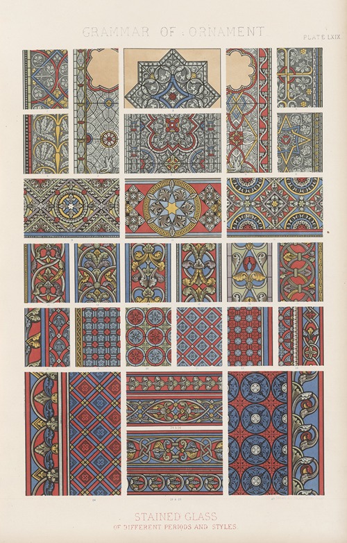 Stained Glass of different periods and styles