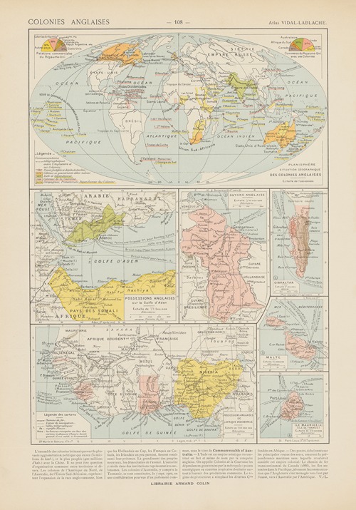 Colonies Anglaises
