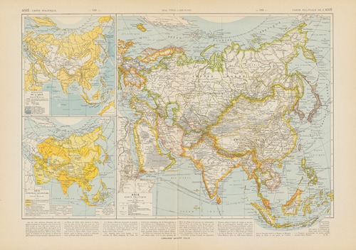 Carte Politique de l’Asie