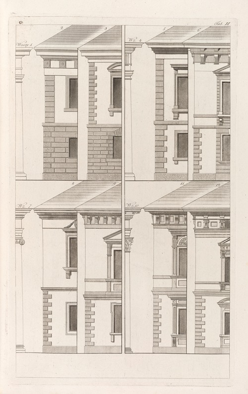 Architektura obeymuiaca wszelki gatunek murowania i budowania Pl.044