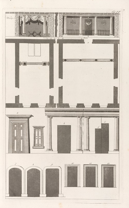 Architektura obeymuiaca wszelki gatunek murowania i budowania Pl.046