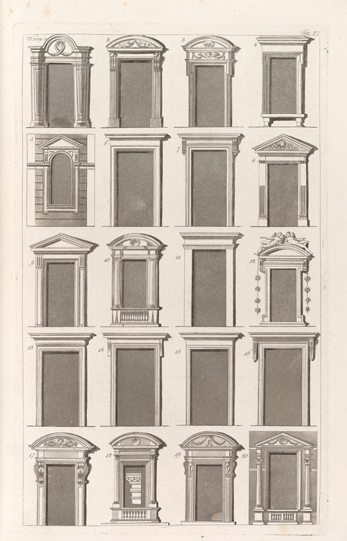 Architektura obeymuiaca wszelki gatunek murowania i budowania Pl.048