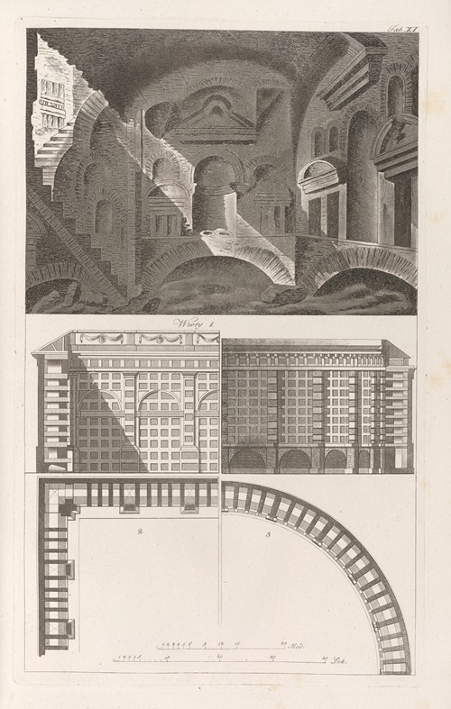 Architektura obeymuiaca wszelki gatunek murowania i budowania Pl.053