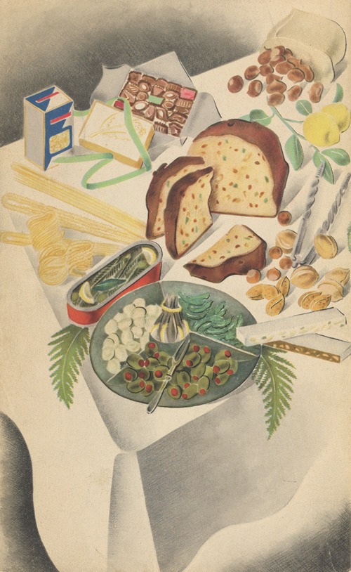 Italian foodstuffs – back cover