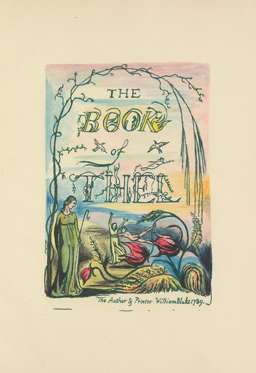 The Book of Thel Pl.1
