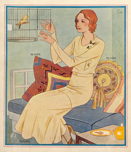 Przegląd Mody R.09, nr 04 Pl.1