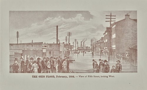 View of Fifth Street, looking west