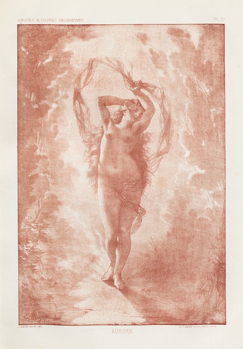 Amours et figures; décoratives arts industriels Pl.04
