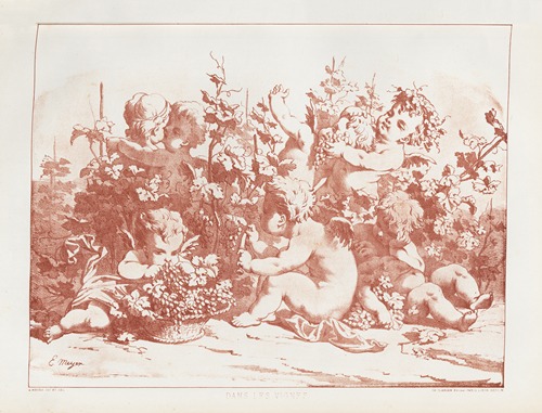 Amours et figures; décoratives arts industriels Pl.09