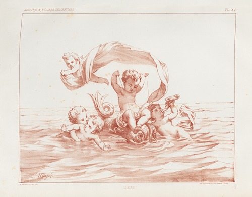 Amours et figures; décoratives arts industriels Pl.16