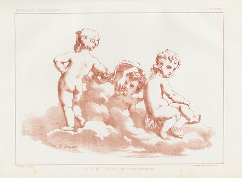 Amours et figures; décoratives arts industriels Pl.22