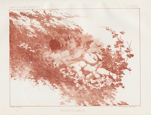 Amours et figures; décoratives arts industriels Pl.26