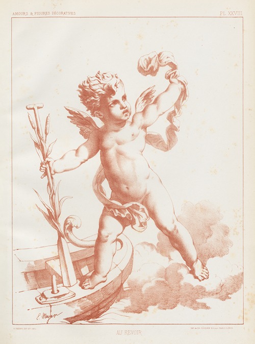Amours et figures; décoratives arts industriels Pl.27