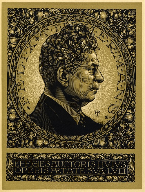 Portrait of Felix Timmermans, 58 years old