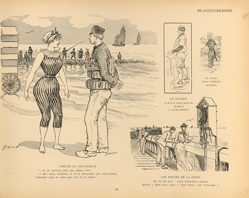 Croquis de plage Pl.18