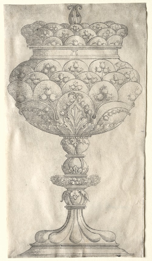 Goblet with Lillies of the Valley