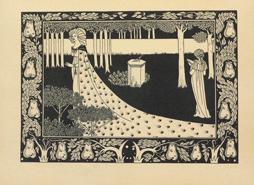 La Beale Isoud at Joyous Gard From ‘Le Morte Darthur’