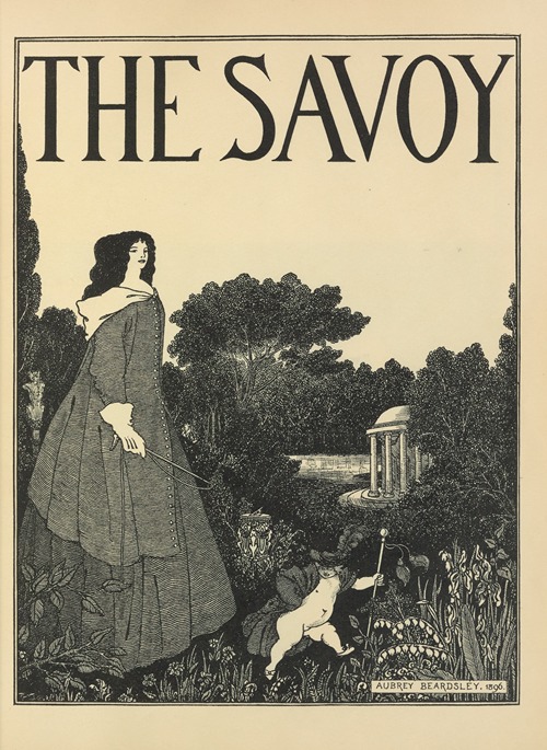 Cover Design for No. 1 of ‘The Savoy’
