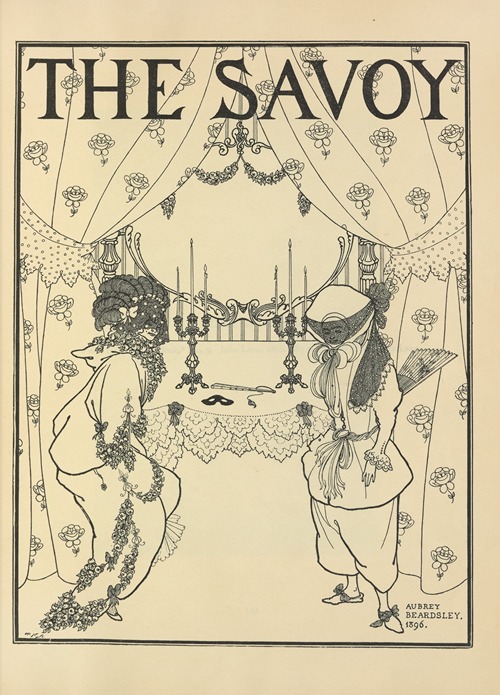Title Page for No. 1 of ‘The Savoy’