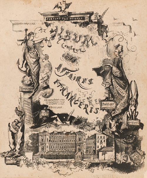 L’Album comique des Affaires étrangères – cover
